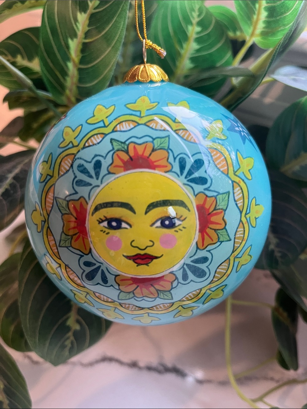🌞 World Market 2025 Li Bien Positive Vibes Holiday Ornament